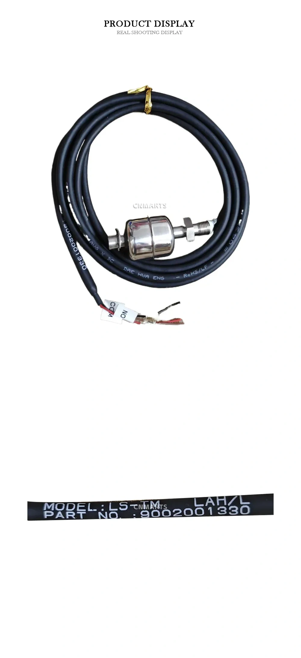 MAN LS-TM LAH/L Float Level Switch Description