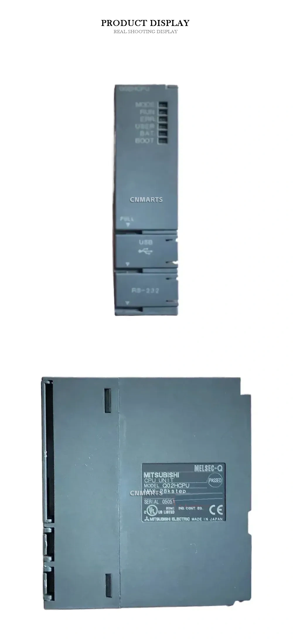 Mitsubishi Q02HCPU PLC CPU Module Description