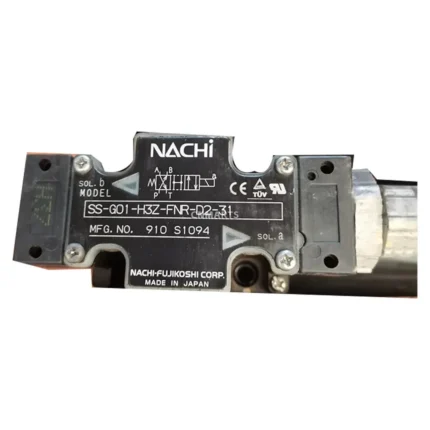 NACHI SS-G01-H3Z-FNR-D2-31 Hydraulic Solenoid Operated Directional Control Valve