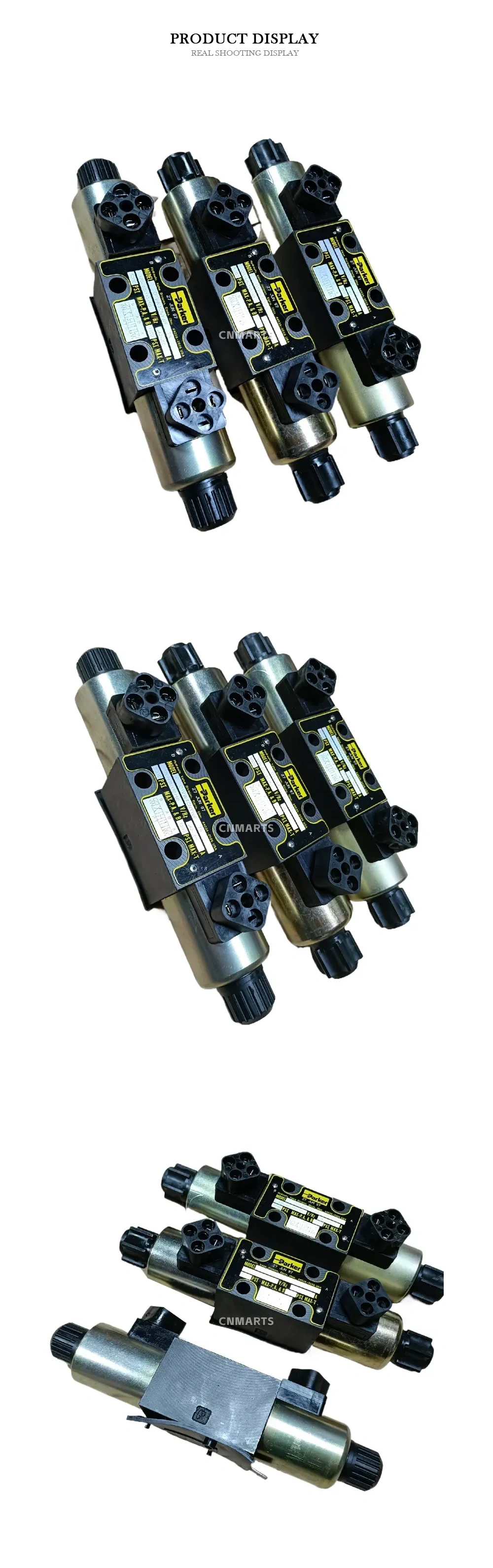 Parker D1VW4CNYWF Hydraulic Solenoid Directional Control Valve Description