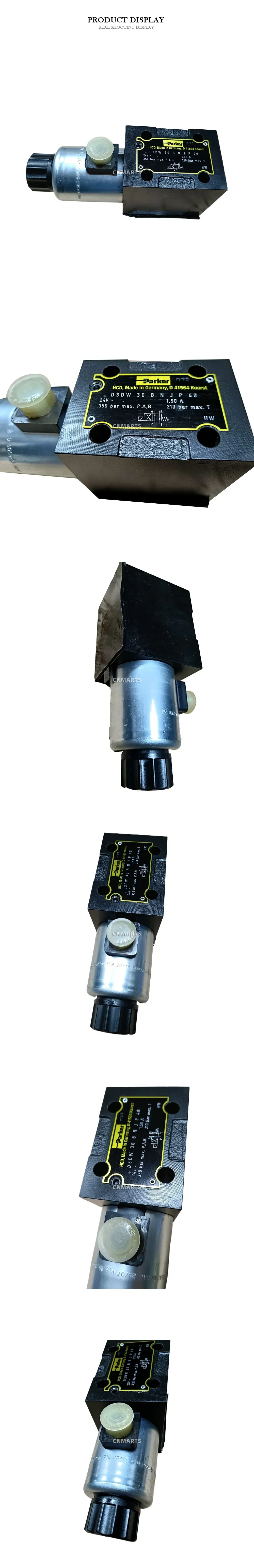 Parker D3DW30BNJP40 Solenoid Operated Hydraulic Directional Control Valve Description