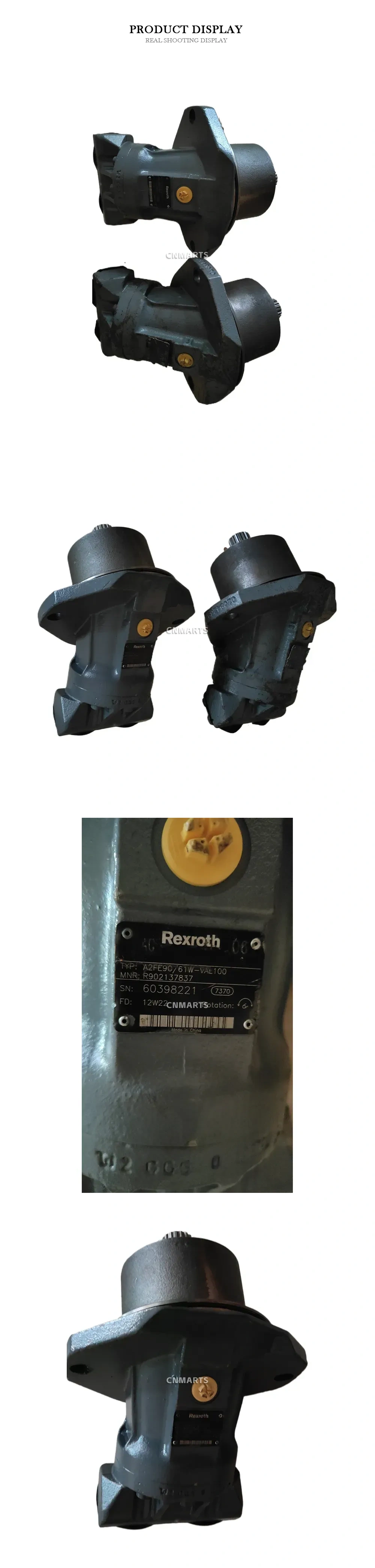 Rexroth A2FE90/61W-VAL100 Hydraulic Motor Description