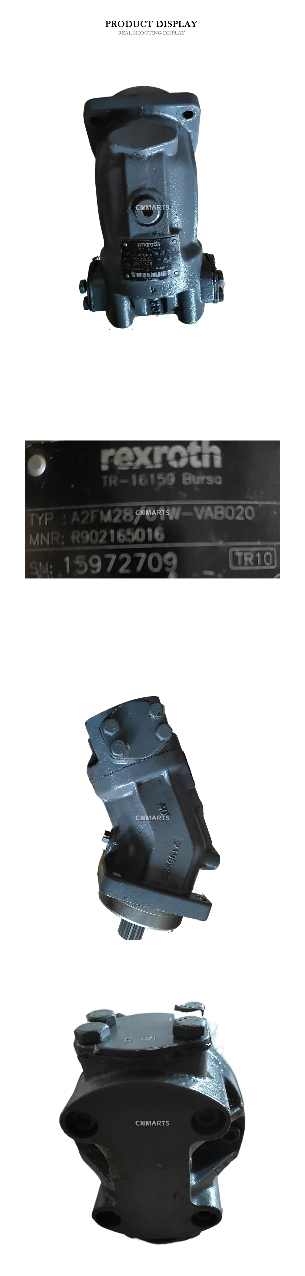 Rexroth A2FM28/61W-VAB020 Axial Piston Hydraulic Motor Description