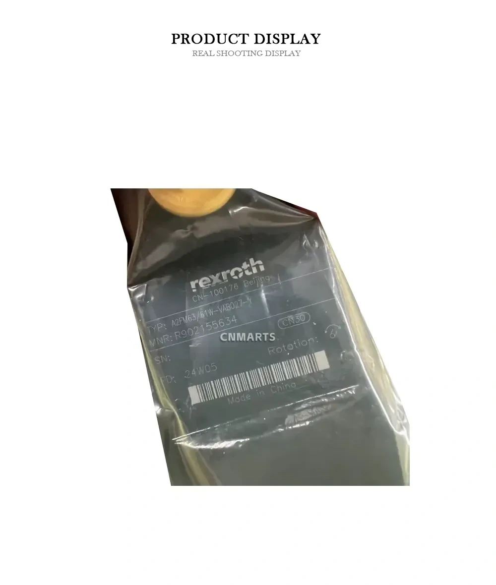 Rexroth A2FM63/61W-VAB027 Hydraulic Motor Description