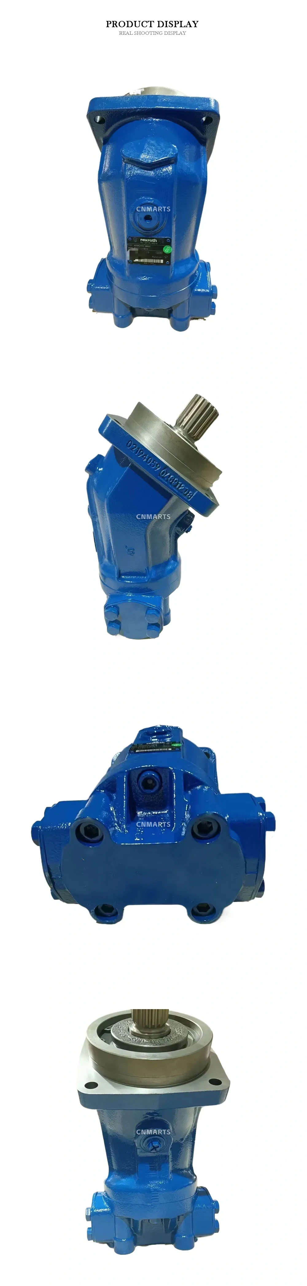 Rexroth A2FM80 Axial Piston Hydraulic Motor (Fixed Displacement, Bent-Axis Design) Description