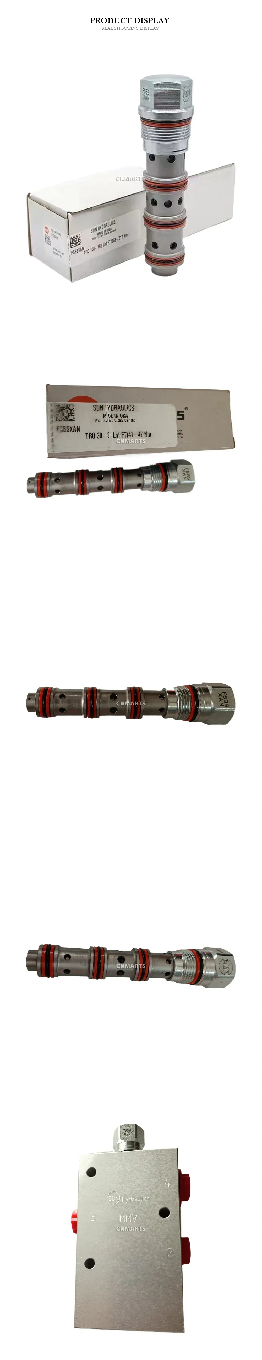Sun Hydraulics FSBSXAN / FSESXAN / MMV Hydraulic Flow Divider/Combiner Valve (Synchronization Valve) with Manifold Block Description