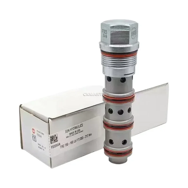 Sun Hydraulics FSBSXAN / FSESXAN / MMV Hydraulic Flow Divider/Combiner Valve (Synchronization Valve) with Manifold Block