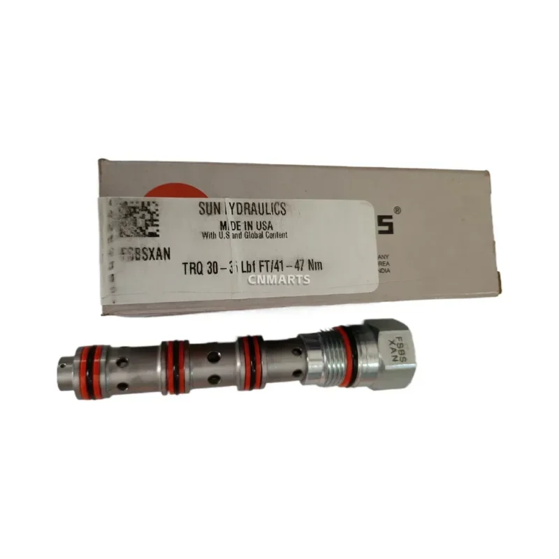 Sun Hydraulics FSBSXAN / FSESXAN / MMV Hydraulic Flow Divider/Combiner Valve (Synchronization Valve) with Manifold Block