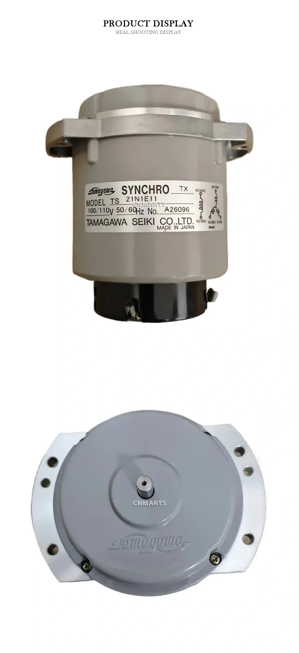 Tamagawa TS 21N1E11 Synchro Transmitter Description