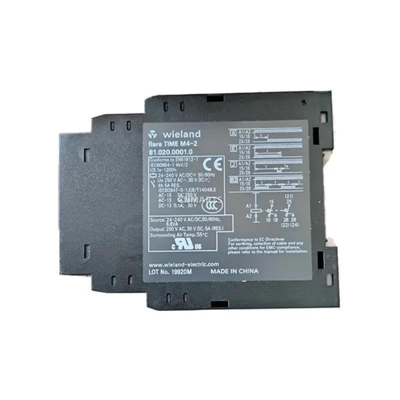 Wieland flare TIME M4-2 / 81.020.0001.0 Time Relay (Multifunction Timer Relay)