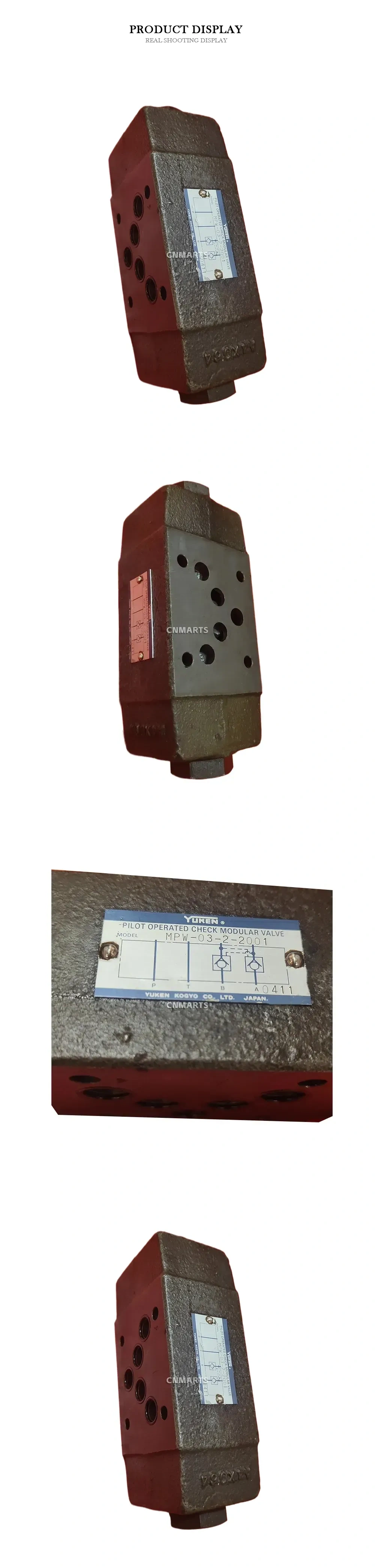 YUKEN MPW-03-2-2001 Pilot Operated Check Modular Valve Description
