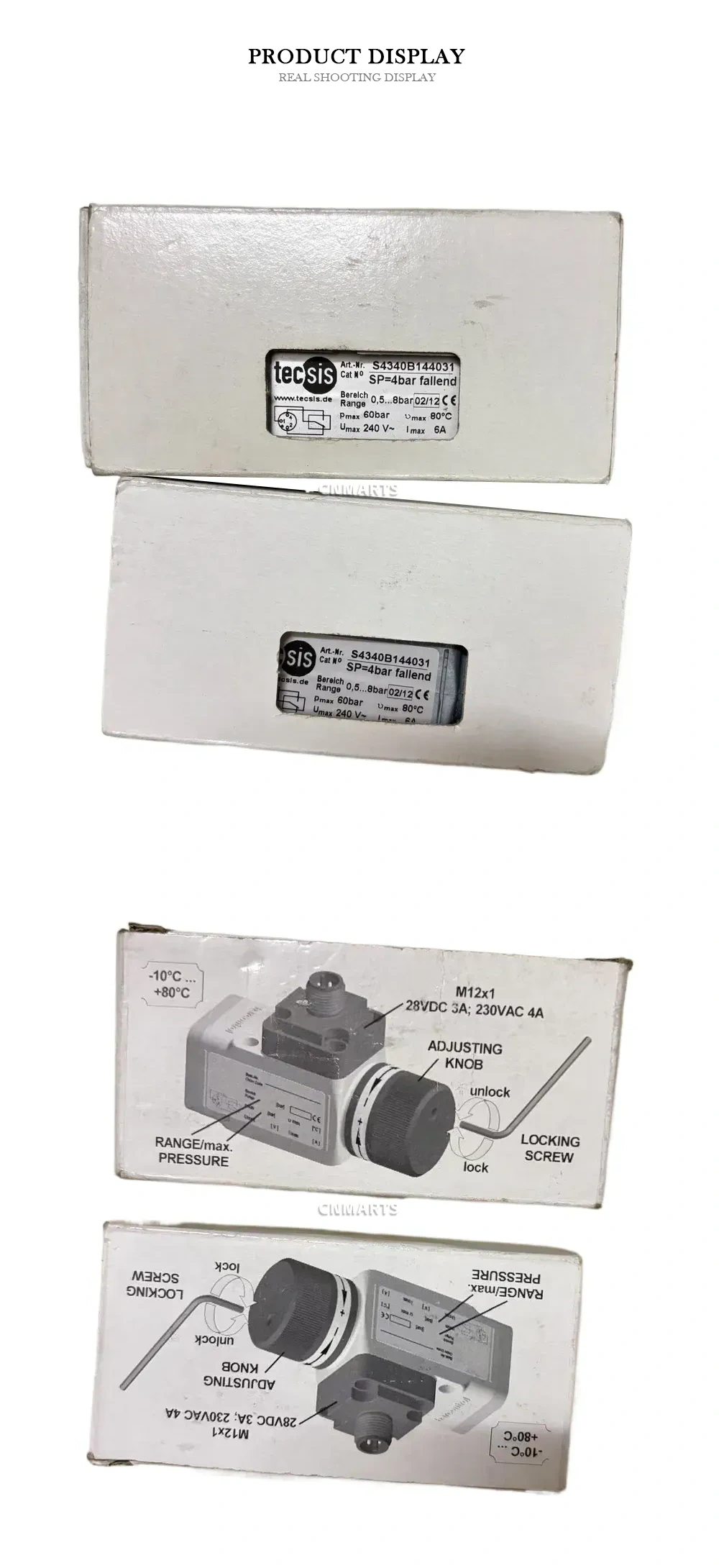 tecsis S4340B144031 Pressure Switch Description